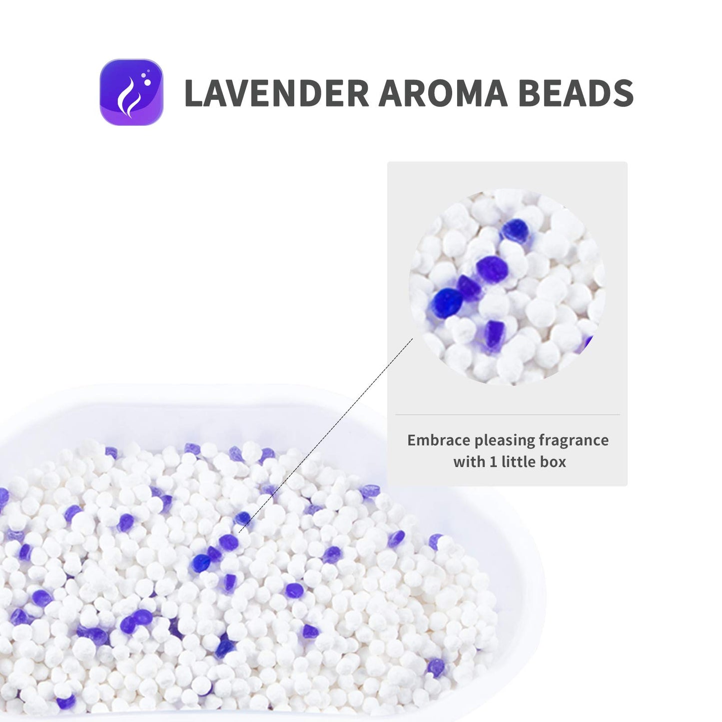 Deshumidificadores Vacplus Lavanda Morado Portátiles Paquete de 6
