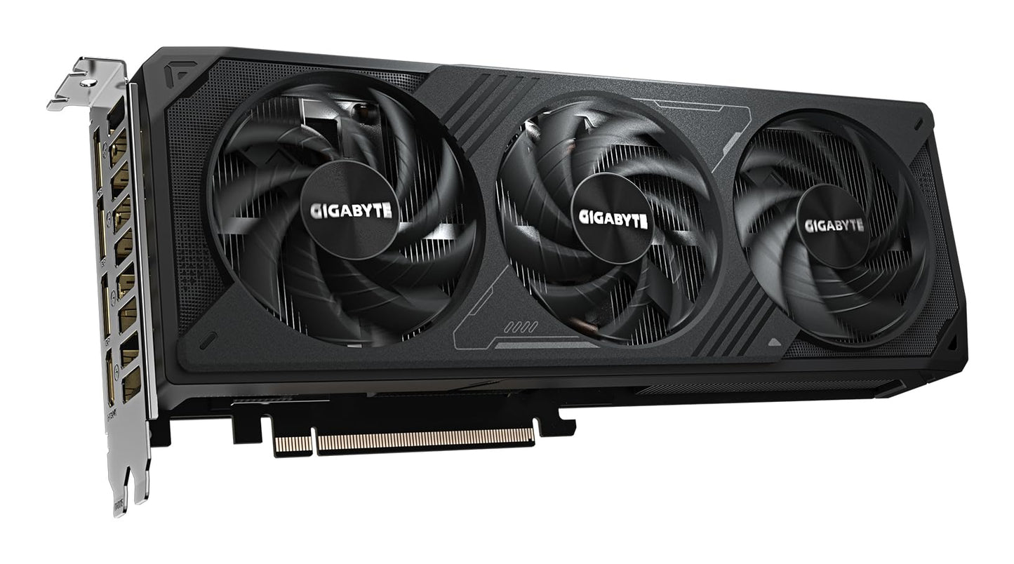 GIGABYTE GeForce RTX 5070 WINDFORCE OC SFF 12G Tarjeta gráfica - 16 GB GDDR7, 256 bits, PCI-E 5.0, 2542 MHz Core Clock, 3 x DP 2.1a, 1 x HDMI 2.1b, NVIDIA DLSS 4, GV-N5070WF3OC-12 GD GD