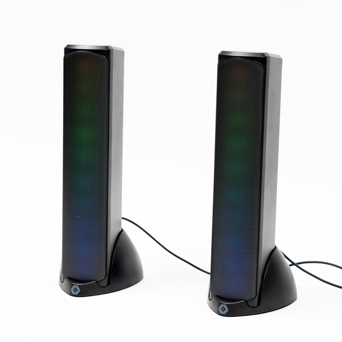 PERFECTCHOICE VORTRED Bocinas Inalámbricas Gamer con Luz RGB - Sonido HQ Transmisión BT Aura