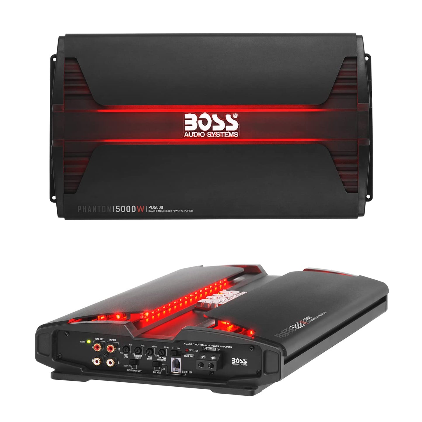Boss Audio PD5000 Phantom 5000W Monoblock, Class D Amplifier