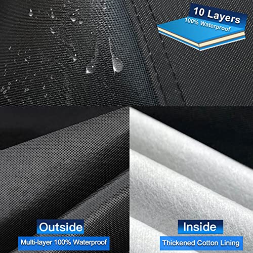 Holthly Funda de Coche de para Dodge Challenger SRT Hellcat Demon, Fundas de Coche para automóviles para Todo Tipo de Clima, Impermeable, protección contra el Sol, la Nieve, la Lluvia, el Viento, el
