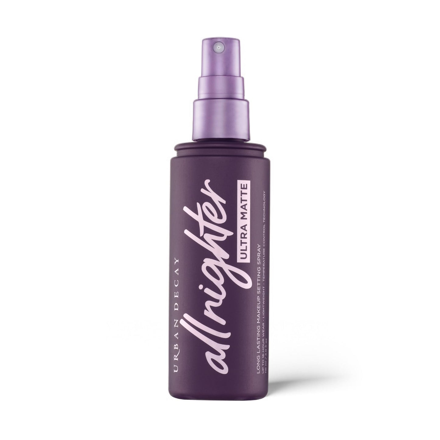 Urban Decay All Nighter Setting Spray Ultra Matte fijador de maquillaje hasta por 16hrs acabado mate, 118ml