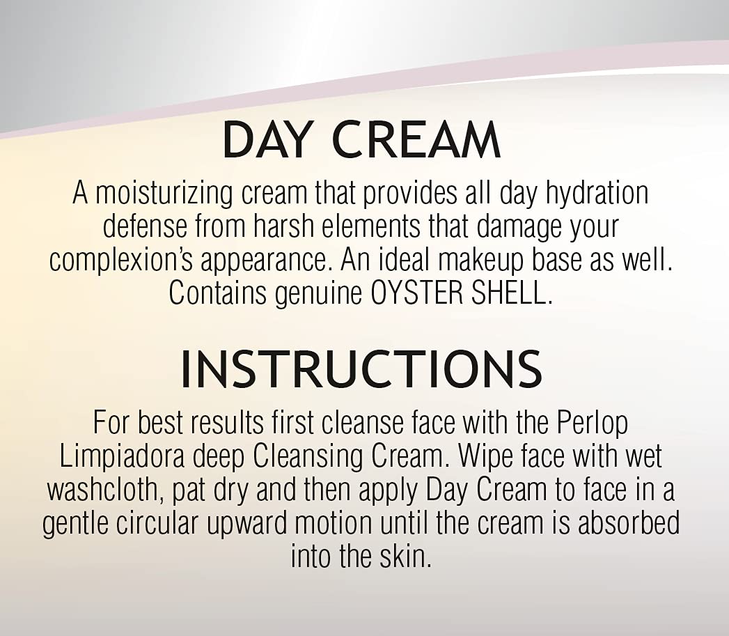 La Original Concha Nacar De Perlop 1 Crema De Dia 2oz by curveland