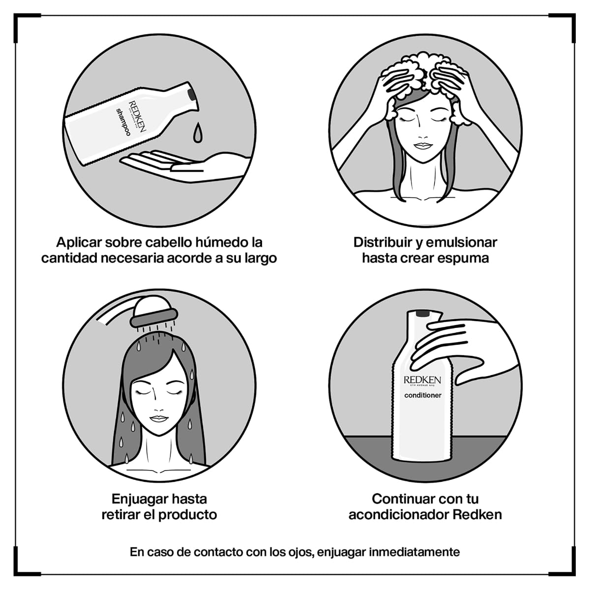 REDKEN- Shampoo Extreme Length | Shampoo anti-quiebre para un cabello más largo y sano | Fortalece el cabello desde la raíz hasta las puntas y reduce el quiebre | Formulado con Biotina | 300ml