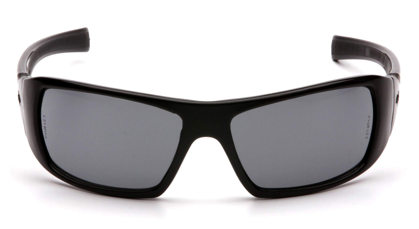 Anteojos de Seguridad Pyramex Goliath Negro Gris