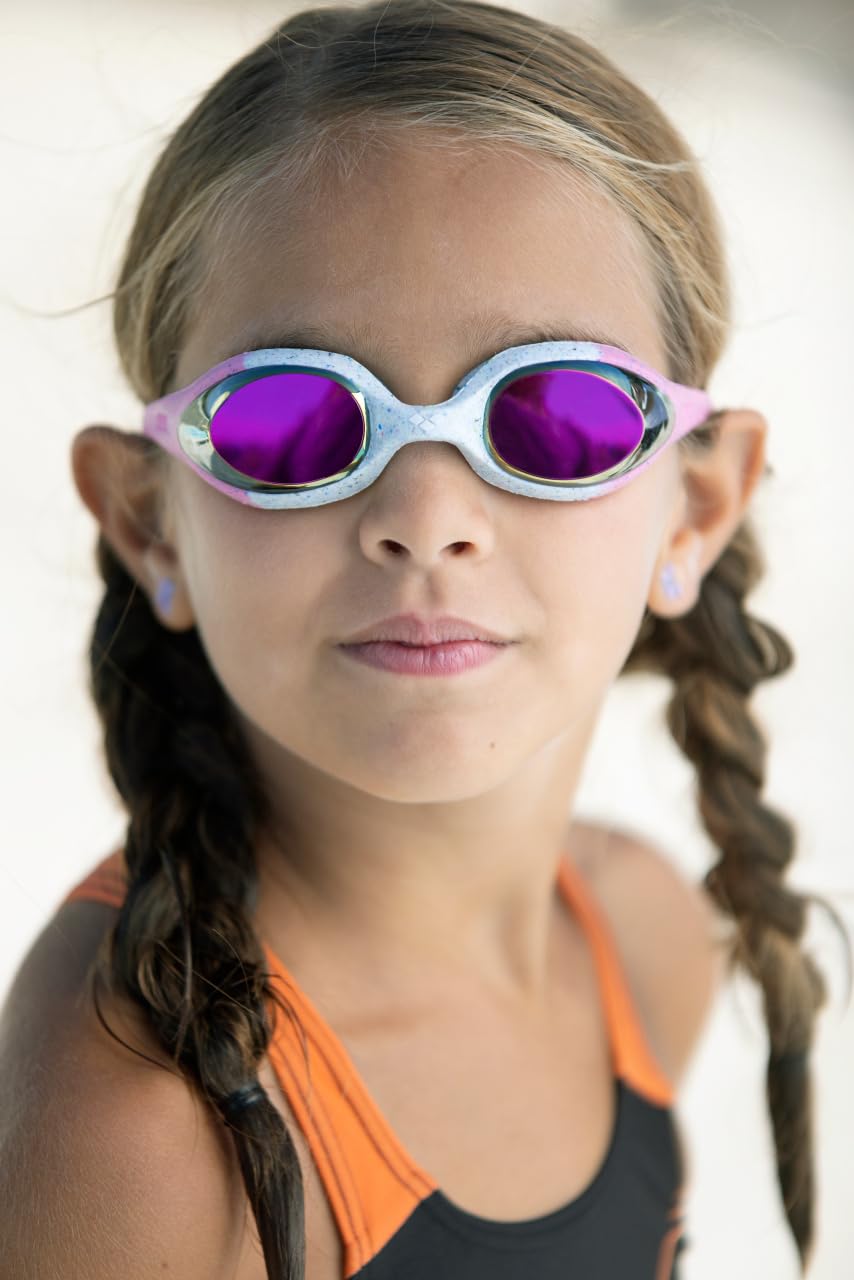 Arena Googles Natación Spider Jr única, Negro
