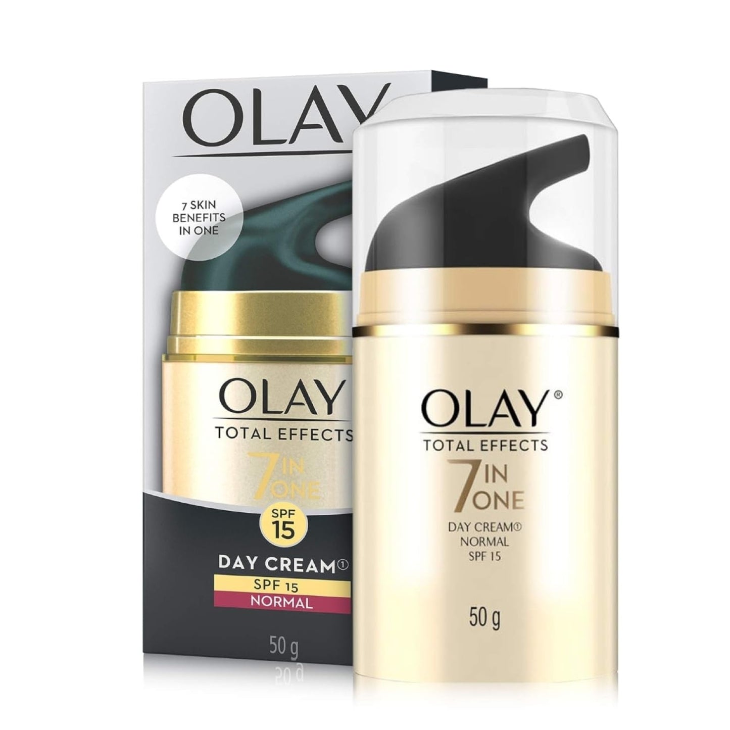 Olay Total Effects Day Cream 7 in 1 Normal SPF 15 (Up to 2x power for skin renewal), 50gm