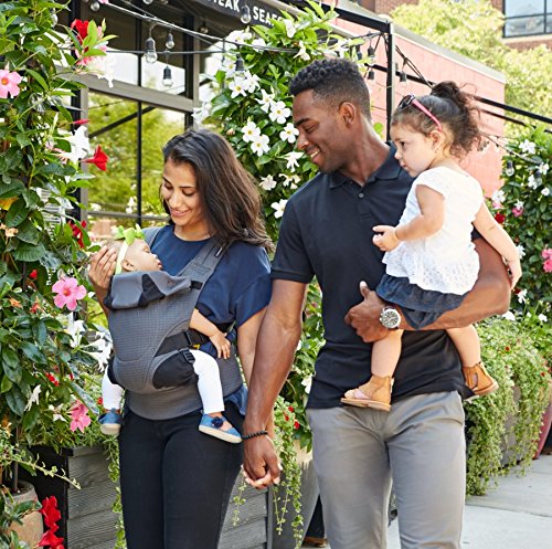 Contours - Portabebés para recién nacidos a niños pequeños | Love 3 posiciones convertible fácil de usar con bolsillos para hombres y mujeres, recién nacidos, cara frontal y cara frontal (8-30 libras)