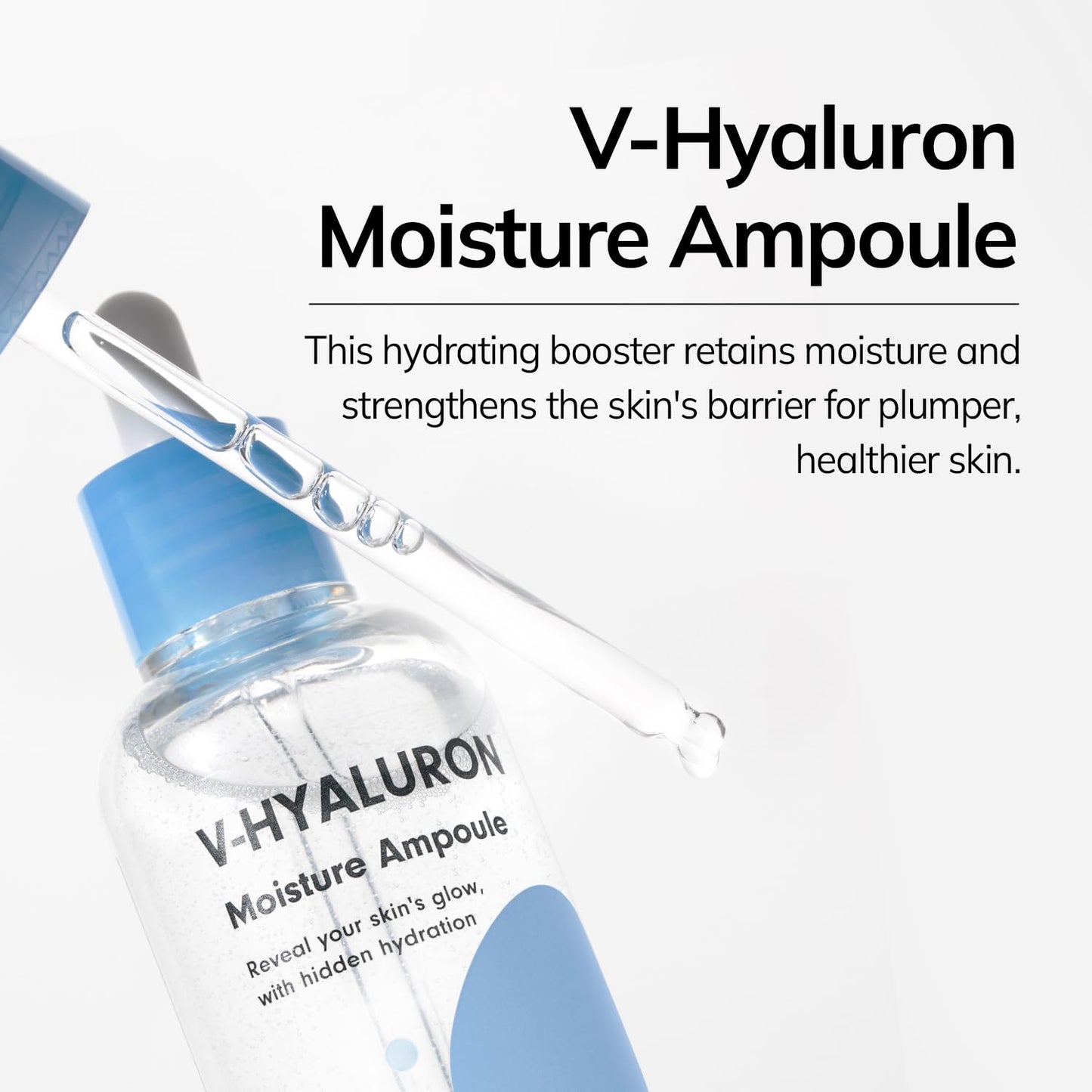 Ampolla Hidratante BY MERZY Ácido V-Hialurónico Mejora Humectación para Todo Tipo de Piel