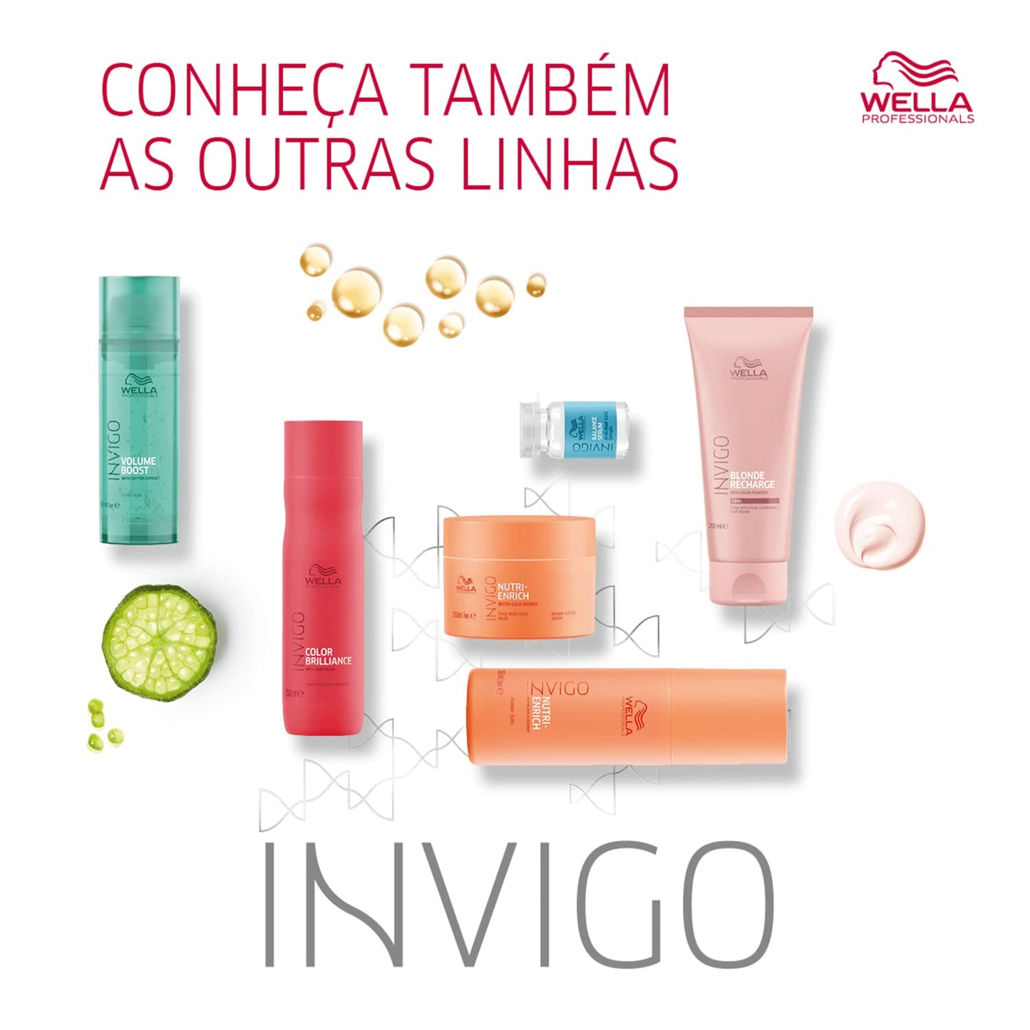 Acondicionador Wella Professionals Invigo Nutri Enrich Con Goji Berry 1 Litro