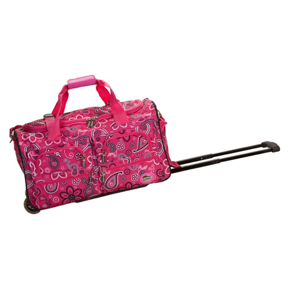 Bolsa de Lona con Ruedas Rockland PINKBANDANA 7.62