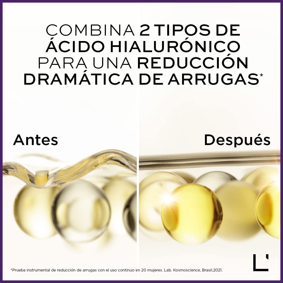 L'BEL - Kit Concentré Total Hyaluronic Complex y B3 10% Niacinamide Pure 30ml