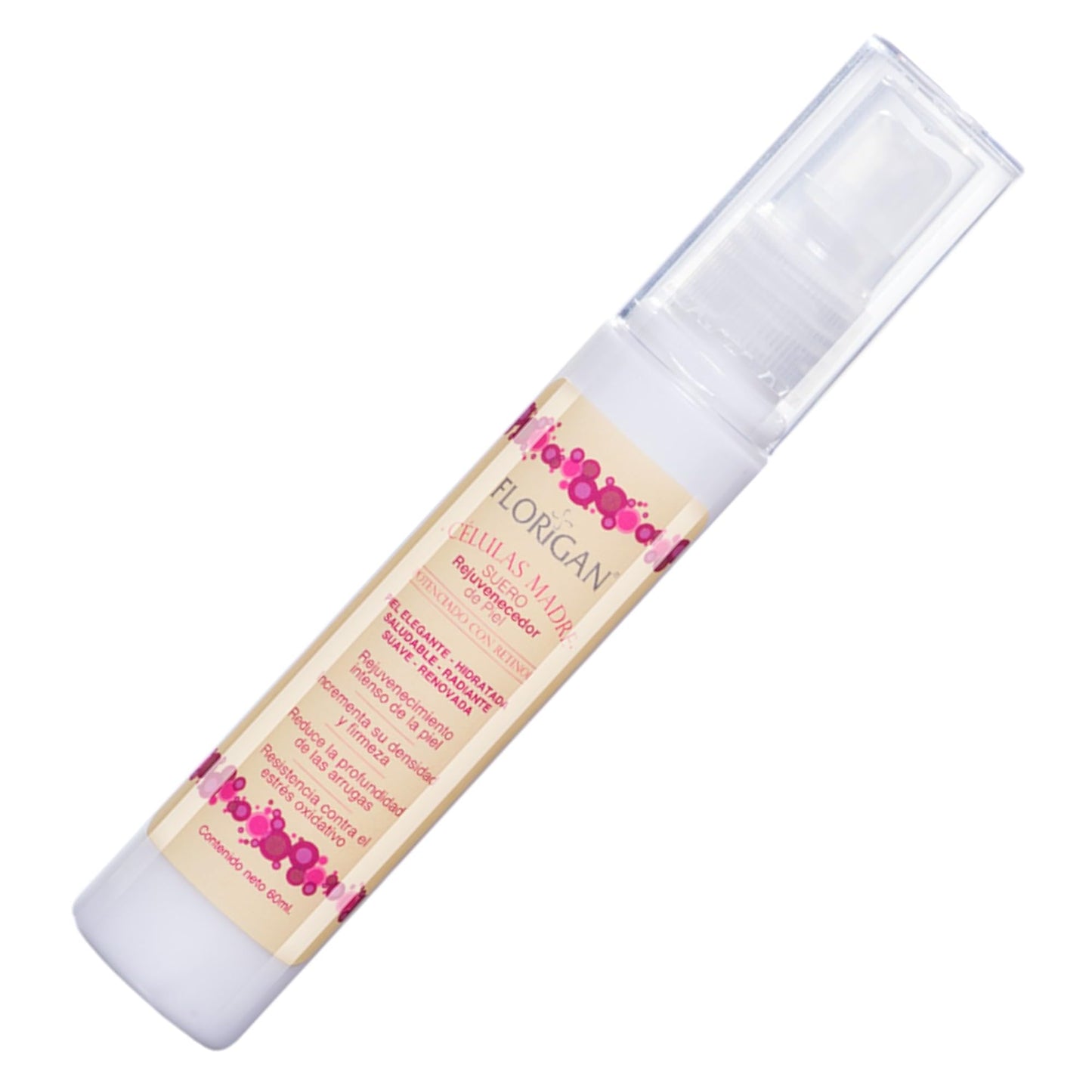 Suero Rejuvenecedor Células Madre 60ml. FLORIGAN