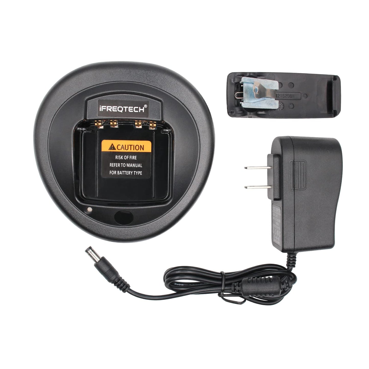 Cargador de batería IFREQTECH NNTN8117A para Motorola XPR3300 XPR6550 XPR7550 XPR6500 XPR6580 XPR7350 XPR7580 XPR3500 Walkie Talkie WPLN4232A WPLN4226A NO-IMPRES)