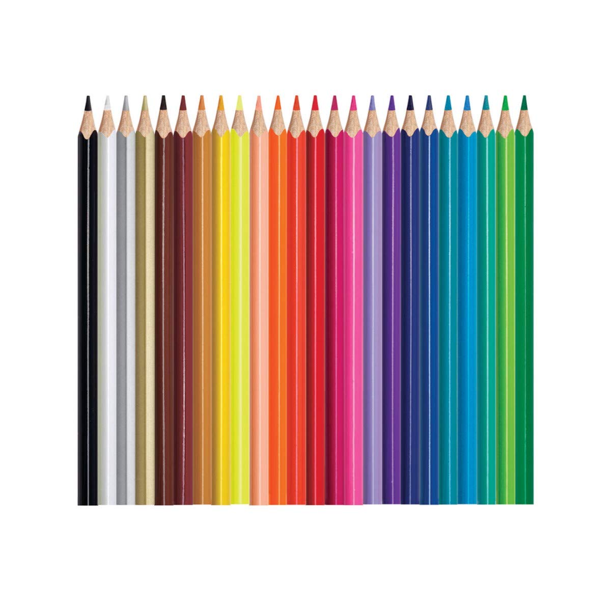Maped - Color'Peps - Lápices de colores triangulares, 24 piezas, punta 4mm