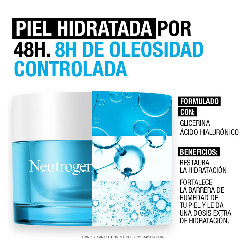 Refill Crema Hidratante Facial Neutrogena Hydro Boost Ácido Hilaurónico 50 g