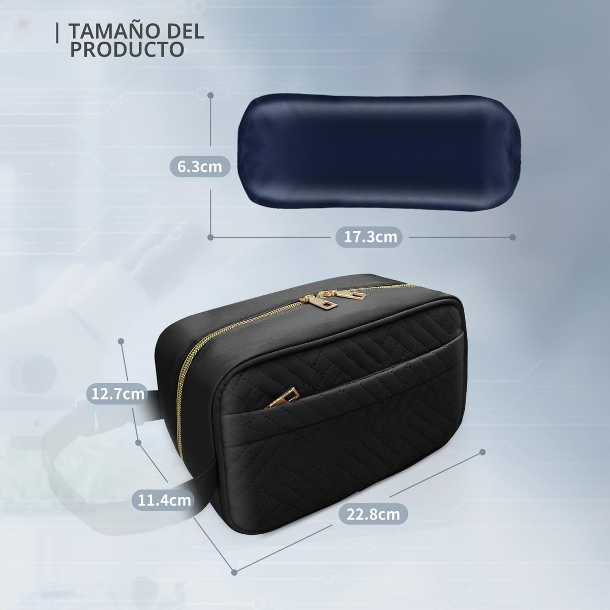MELINON Bolsa impermeable para enfriar leche materna con 2 paquetes de hielo grandes - Bolsa aislada para almacenamiento de leche materna de viaje con hebilla y asa colgante para guardería y viajes