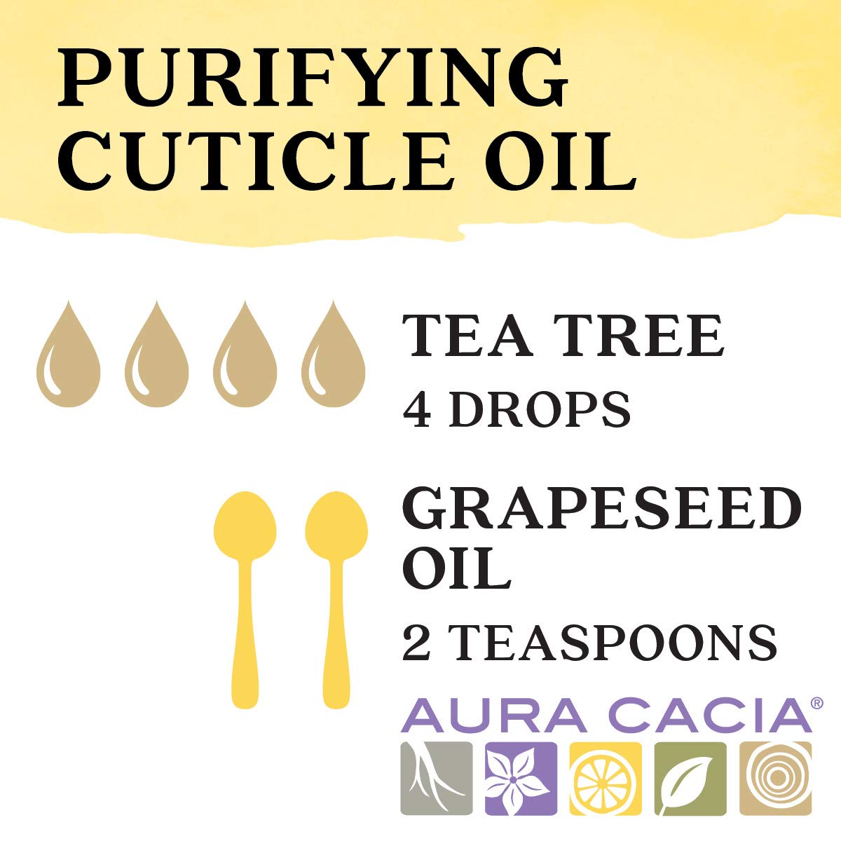 Aura Cacia Natural Skin Care Oil, Harmonizing Grapeseed with Vitamin E, 16 Fluid Ounce