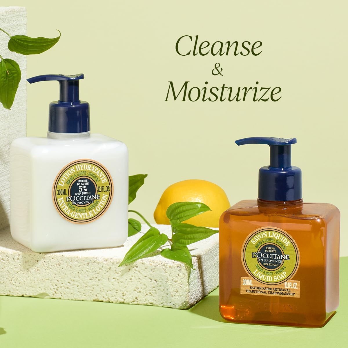 L'Occitane Gel Limpiador para Manos de Verbena Karité 300ml