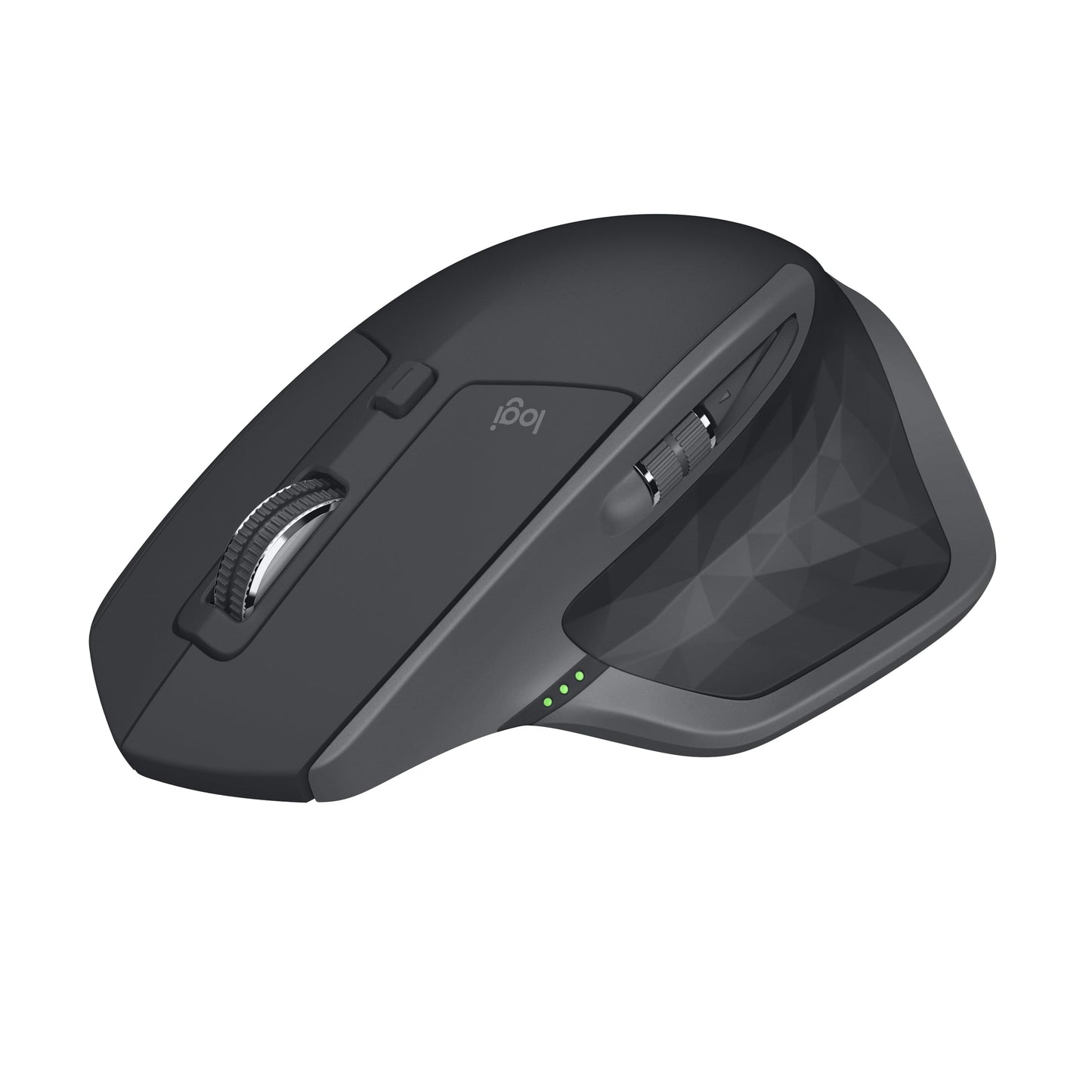 Logitech - MX Master 2s - Mouse Inalámbico Ergonómico Multidispositivo con Botones Programables - Negro