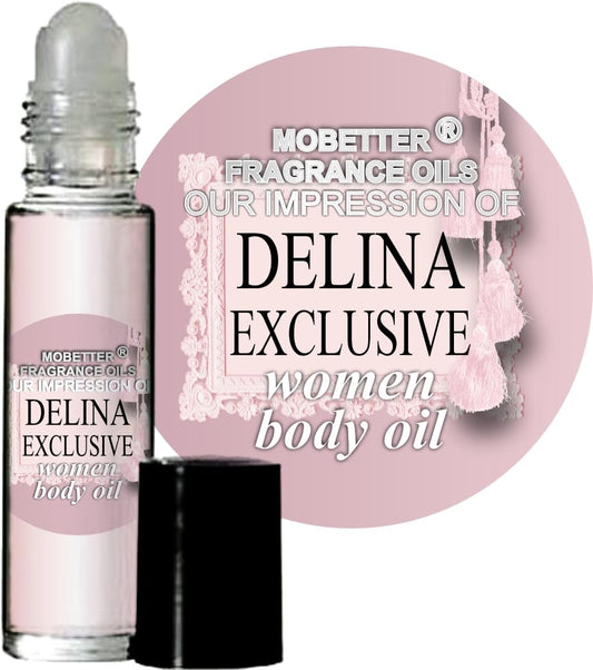 Aceite Corporal Mobetter Fragrance Oils Impresión Delina exclusivo para Mujer