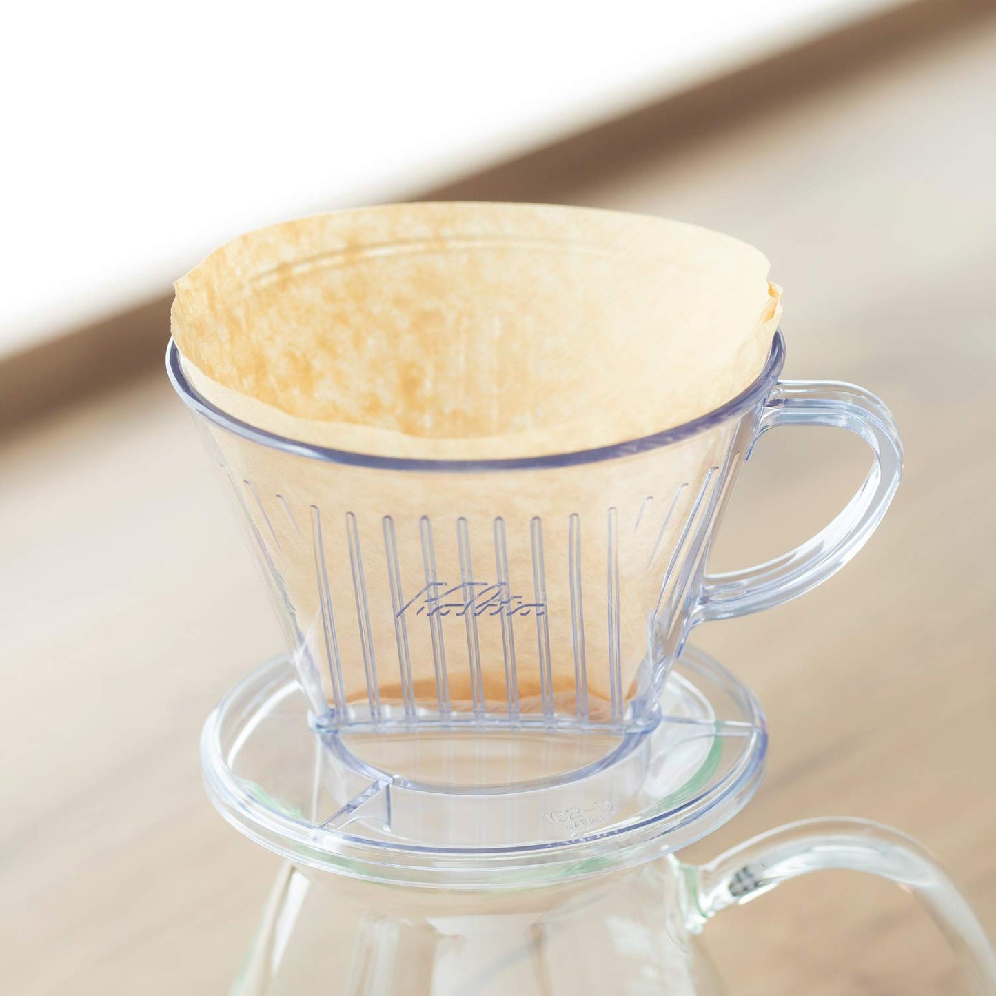 Kalita #05001 Gotero de café, plástico, para 2-4 personas, 102-D