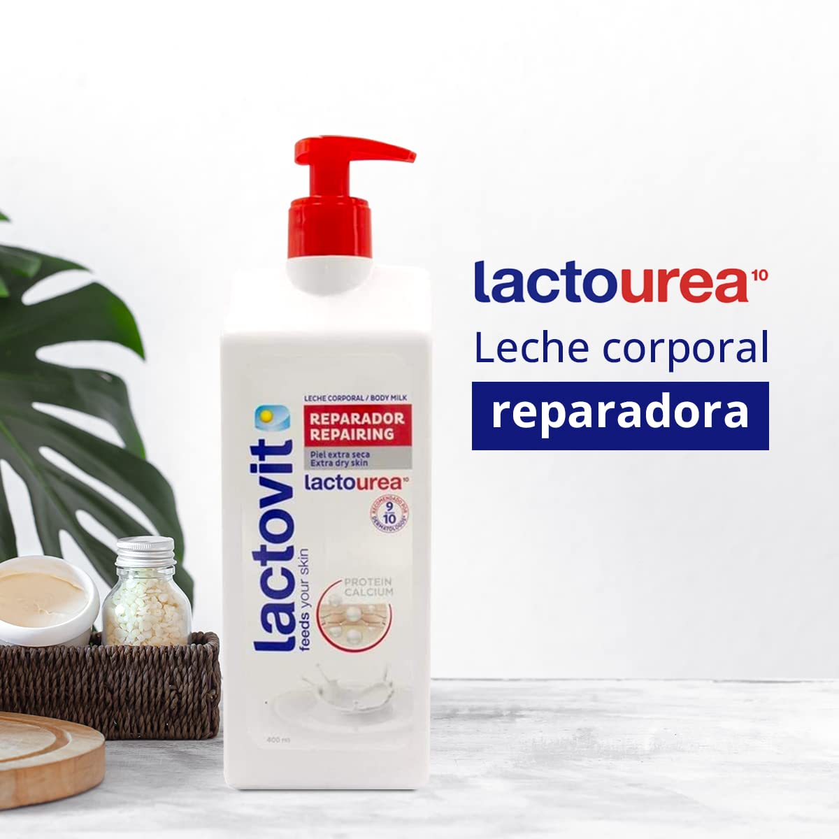 Lactovit Crema Nutrireparadora Lactourea + Gel De Baño Corporal Nutrireparador Lactourea