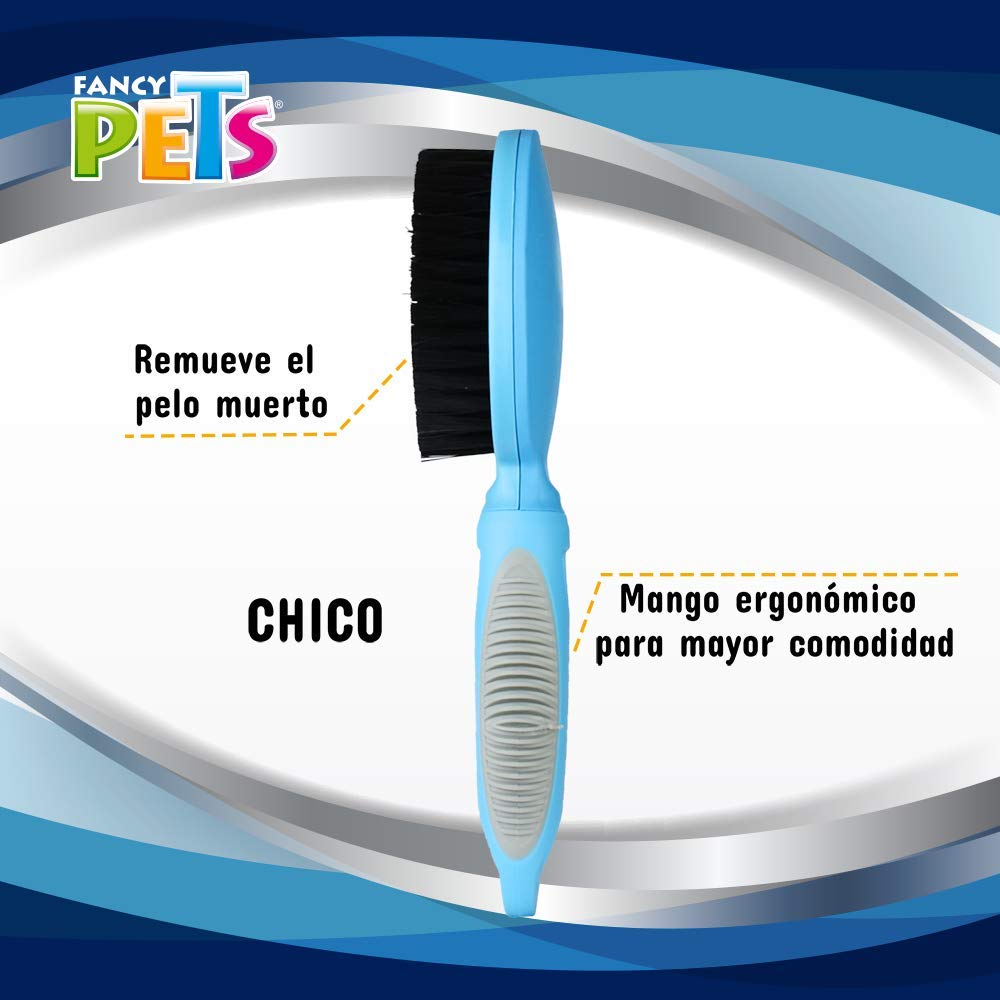 Fancy Pets Cepillo de Cerdas Suaves para Perro Tamaño Chico