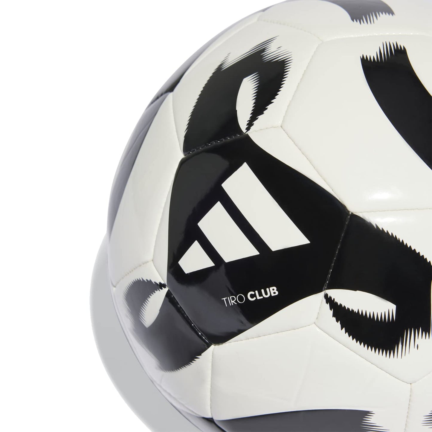 adidas Tiro Club - Pelota Unisex para Adultos, Color Blanco/Negro, 5