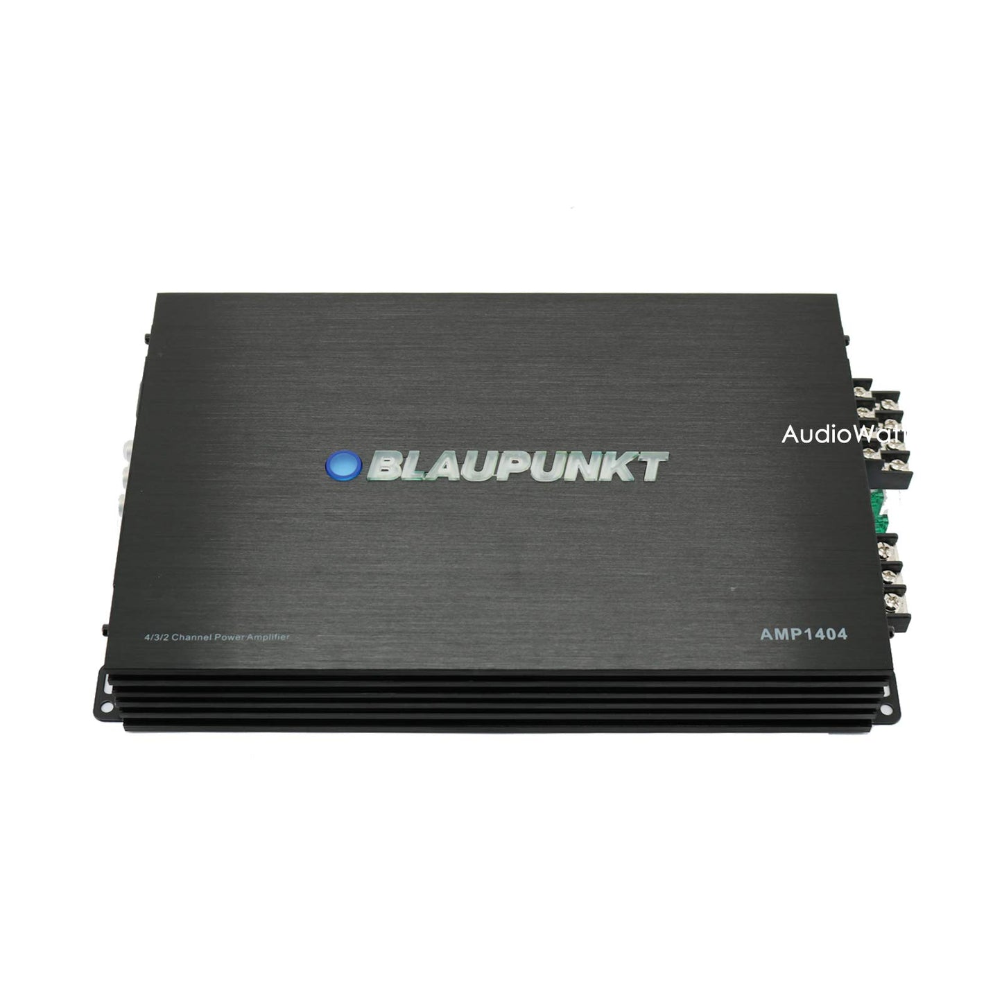 Blaupunkt AMP1404 - Amplificador de audio para coche, 4 canales, potencia máxima de 1500 W, con imán de gravedad, paquete de soporte para teléfono