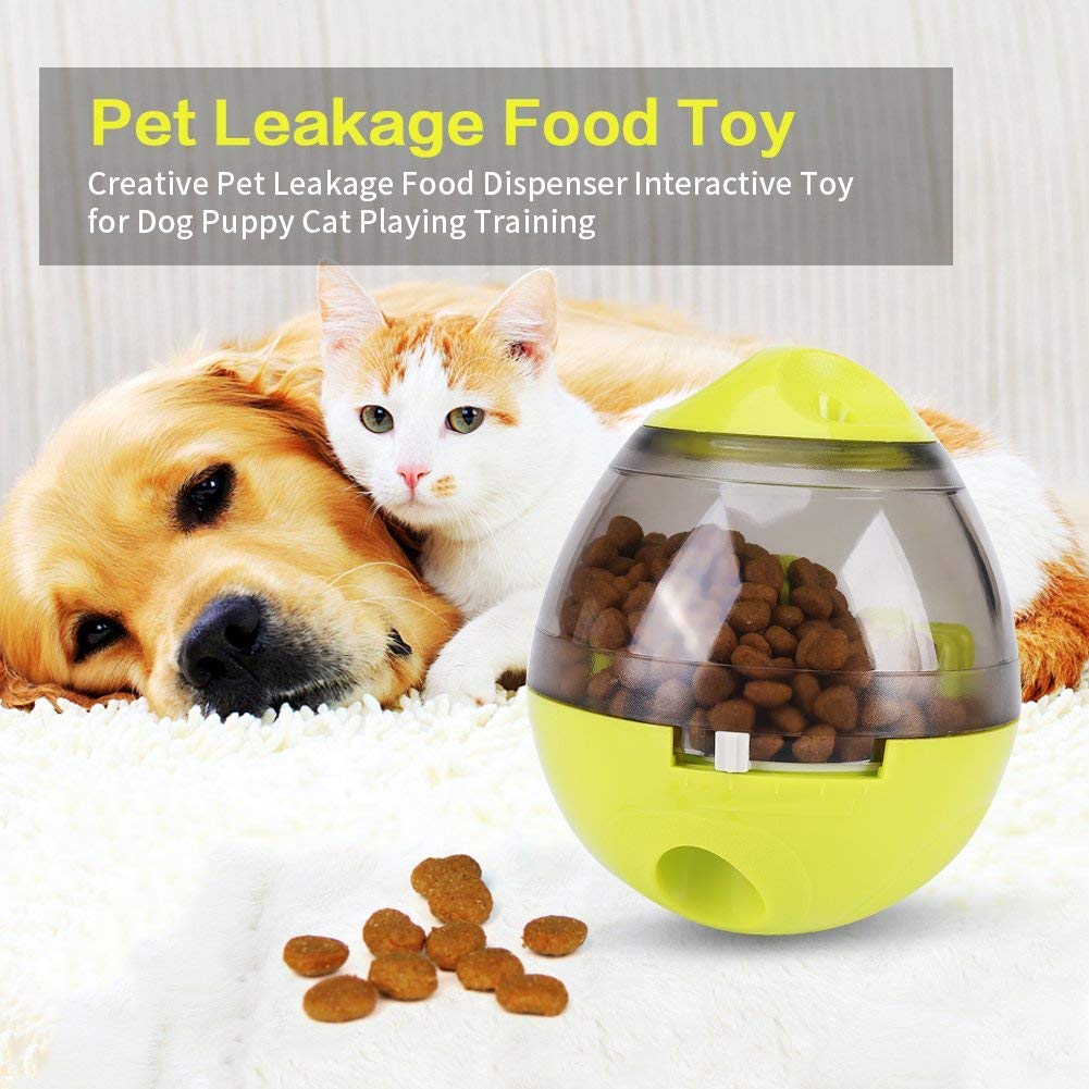 Dispensador de Juguetes para Perro, Vagalbox Divertido e Interactivos Pelota de Juguete Interactiva para Mascotas Pequeñas y Medianas,Aumentan la Atención, Disminuyen la Velocidad de Alimentación y Promueven la Alimentación Saludable