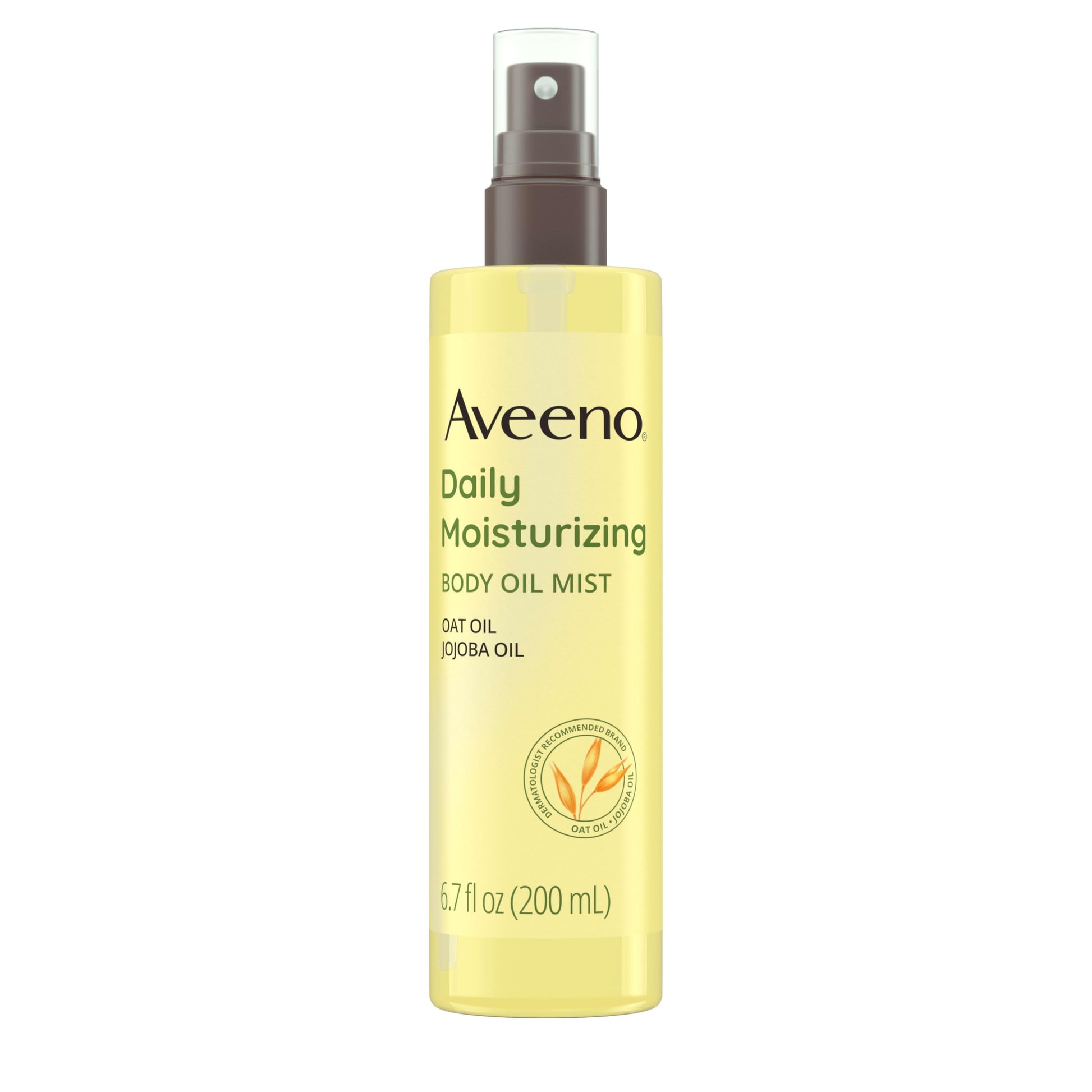 Aceite Corporal Aveeno Daily Moisturizing en Bruma con Avena y Aceite de Jojoba para Piel Seca y Sensible, Nutritivo e Hipoalergénico