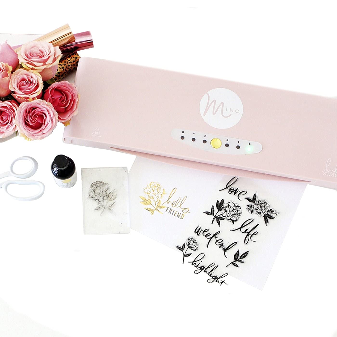 Laminadora Minc Rosa 12 Pulgadas 110V