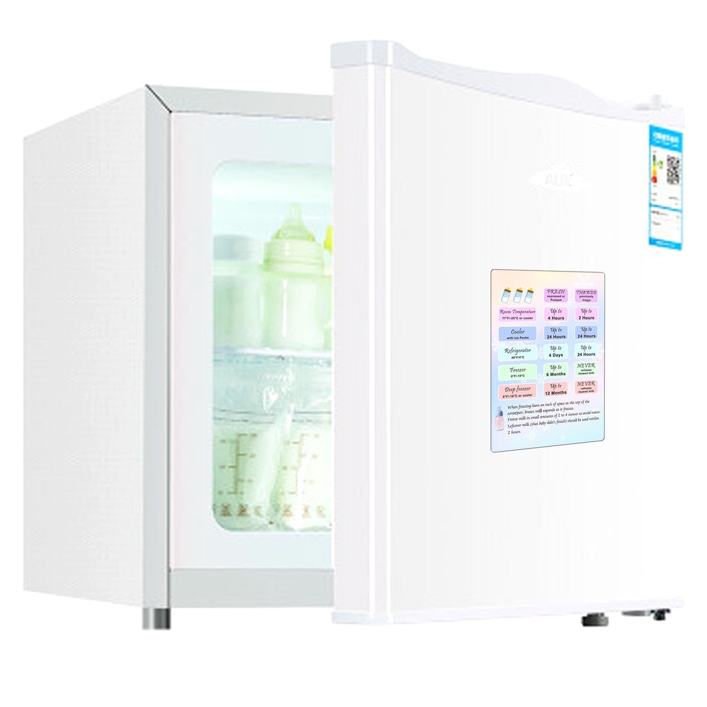 Guía de almacenamiento de leche materna, tarjeta magnética, guía de almacenamiento de leche materna, tarjeta magnética, 2 unidades, tabla de conversión de leche materna, refrigerador congelador,