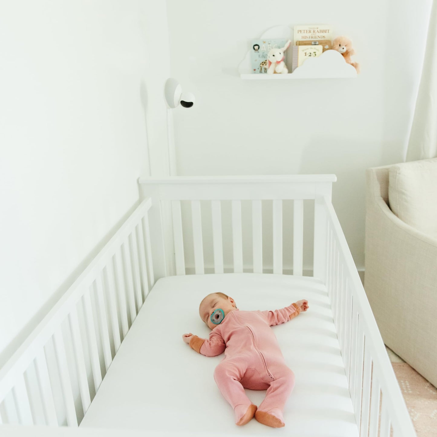 Chupetes Ortodónticos NANOBÉBÉ Gris con Curvas Confortables para Bebés de 0 a 3 Meses