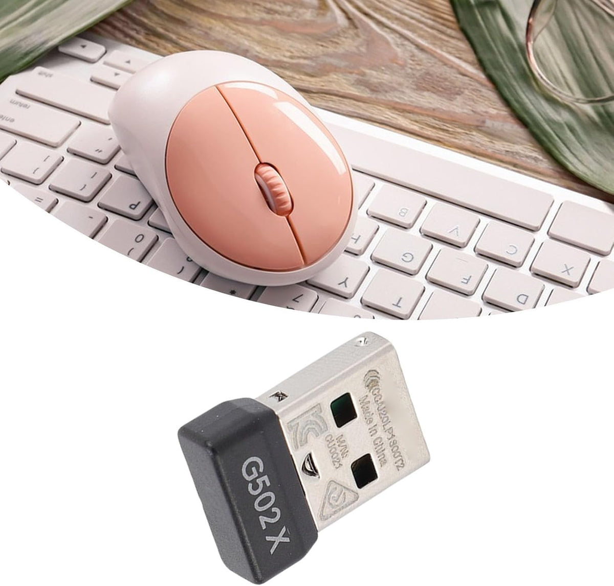 Adaptador de Receptor USB Logitech G502X y G502X Plus Lightspeed inalámbrico