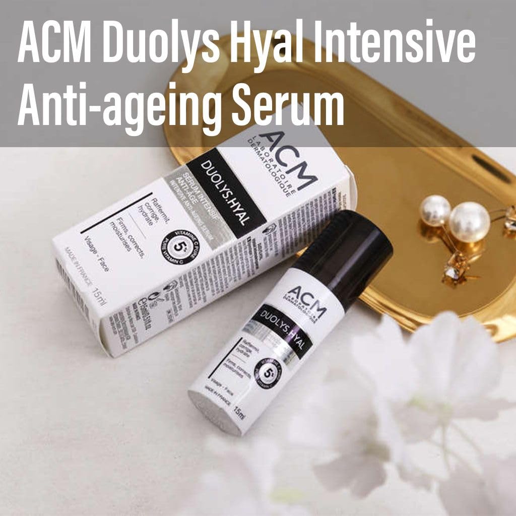 Suero Intensivo Anti Edad con Ácido Hialurónico ACM Duolys - Tratamiento Facial para Reducir Arrugas y Rejuvenecer la Piel, ¡Compra Ahora!
