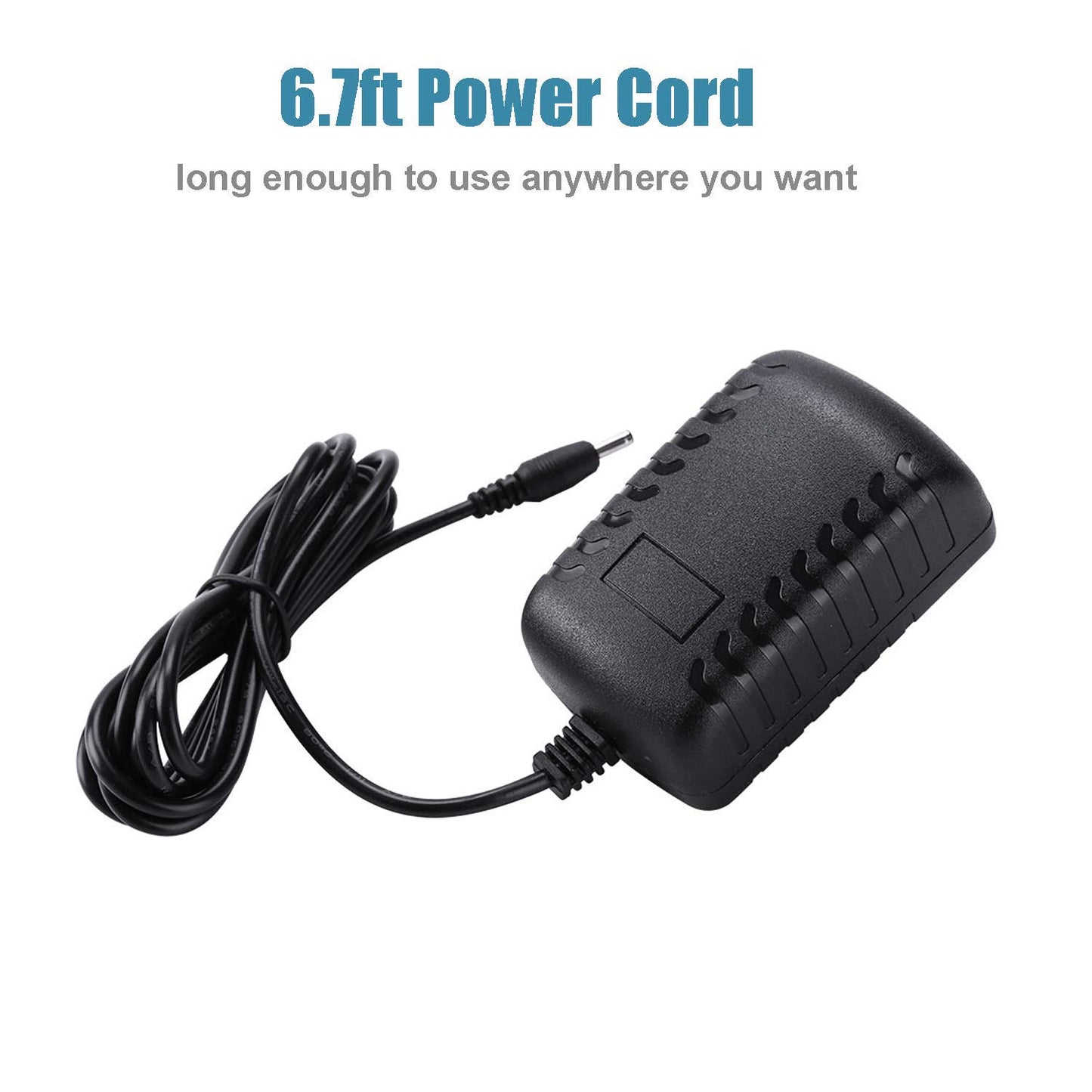 Adaptador de Corriente Yosoo Negro con Cable Repuesto para Fire TV 2ª Generación