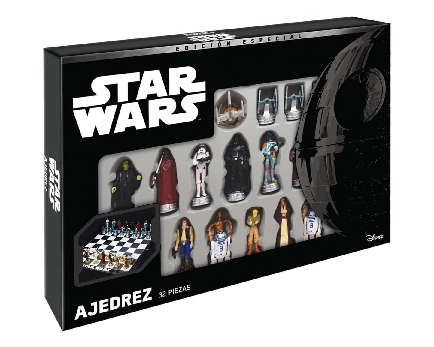 Ajedrez Novelty Corp Star Wars Edición Especial 3D Coleccionable