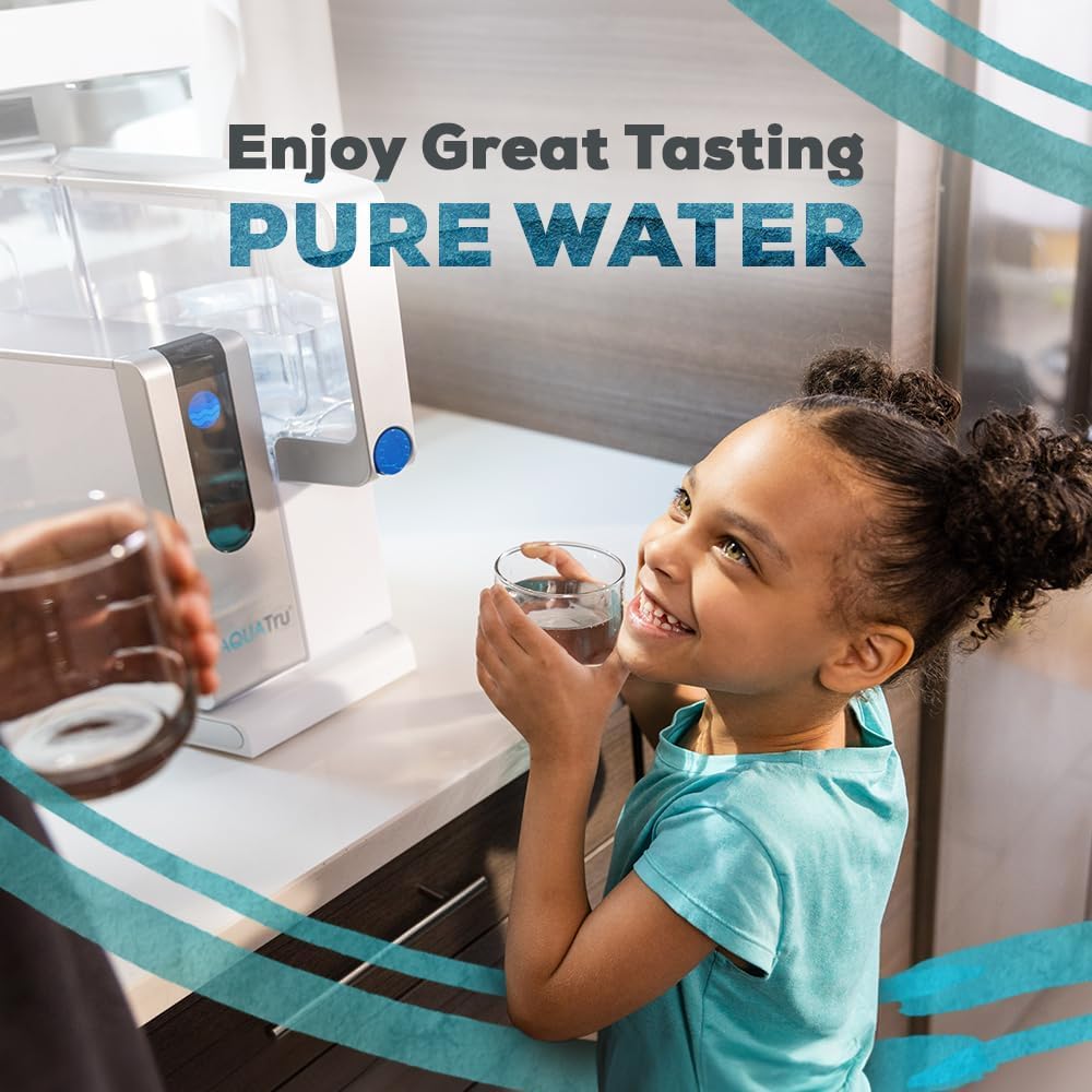 AQUA TRU - Filtro de repuesto de COV con potenciador mineral ph+ (etapa 4) para AquaTru Classic, Connect & Under Sink AquaTru Purificador de agua