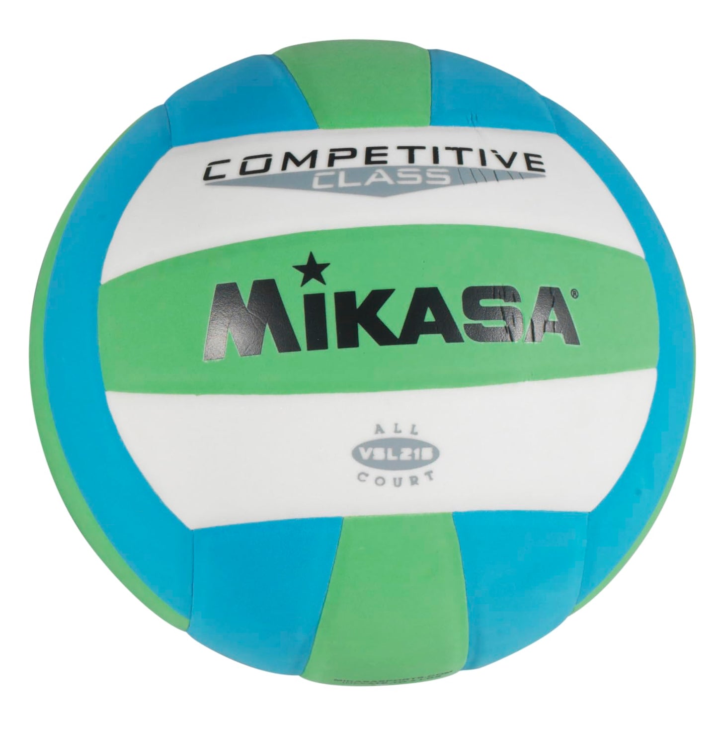 Voleibol Mikasa Verde Blanco Azul de Clase Competitiva