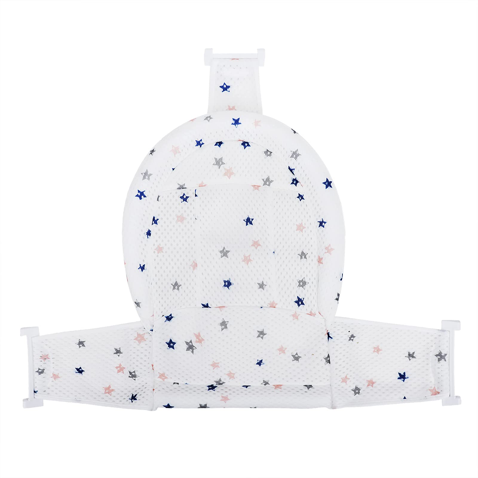 Red de Apoyo para Bañera Bebé Recién Nacido Malla Suave Ajustable