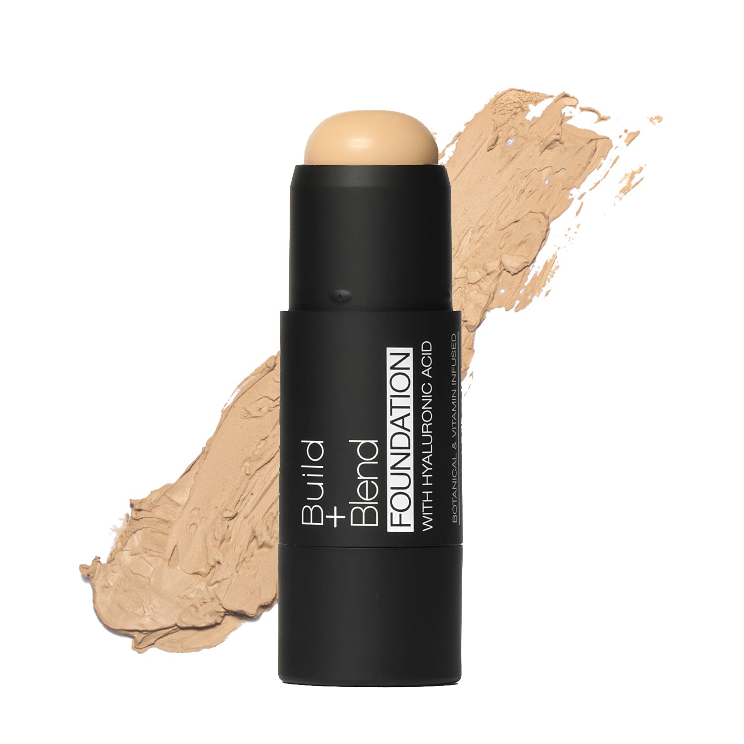 Palladio BUILD + BLEND - Barra de base, barra de contorno para cara, maquillaje profesional para un aspecto perfecto, 0.25 onzas, Natural Beige