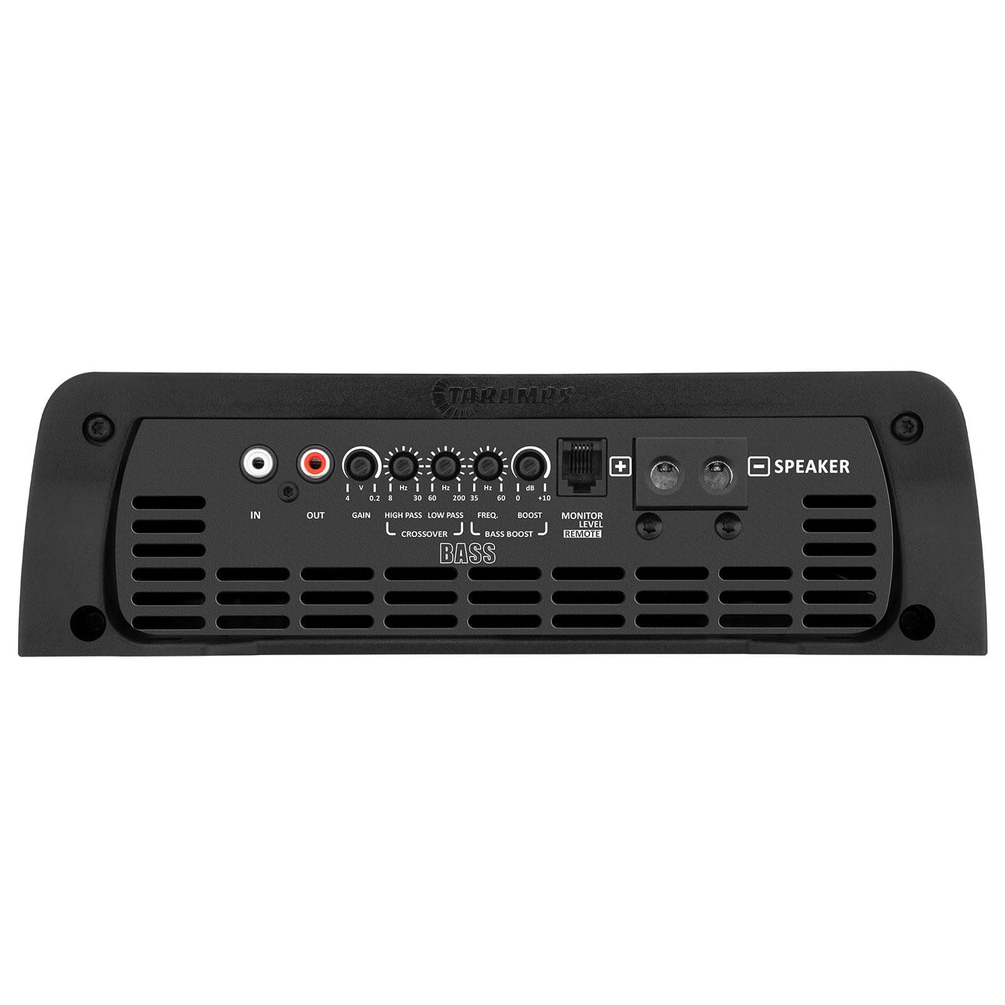 Amplificador Taramp's Negro Multiimpedancia Monobloque Clase D para Coche