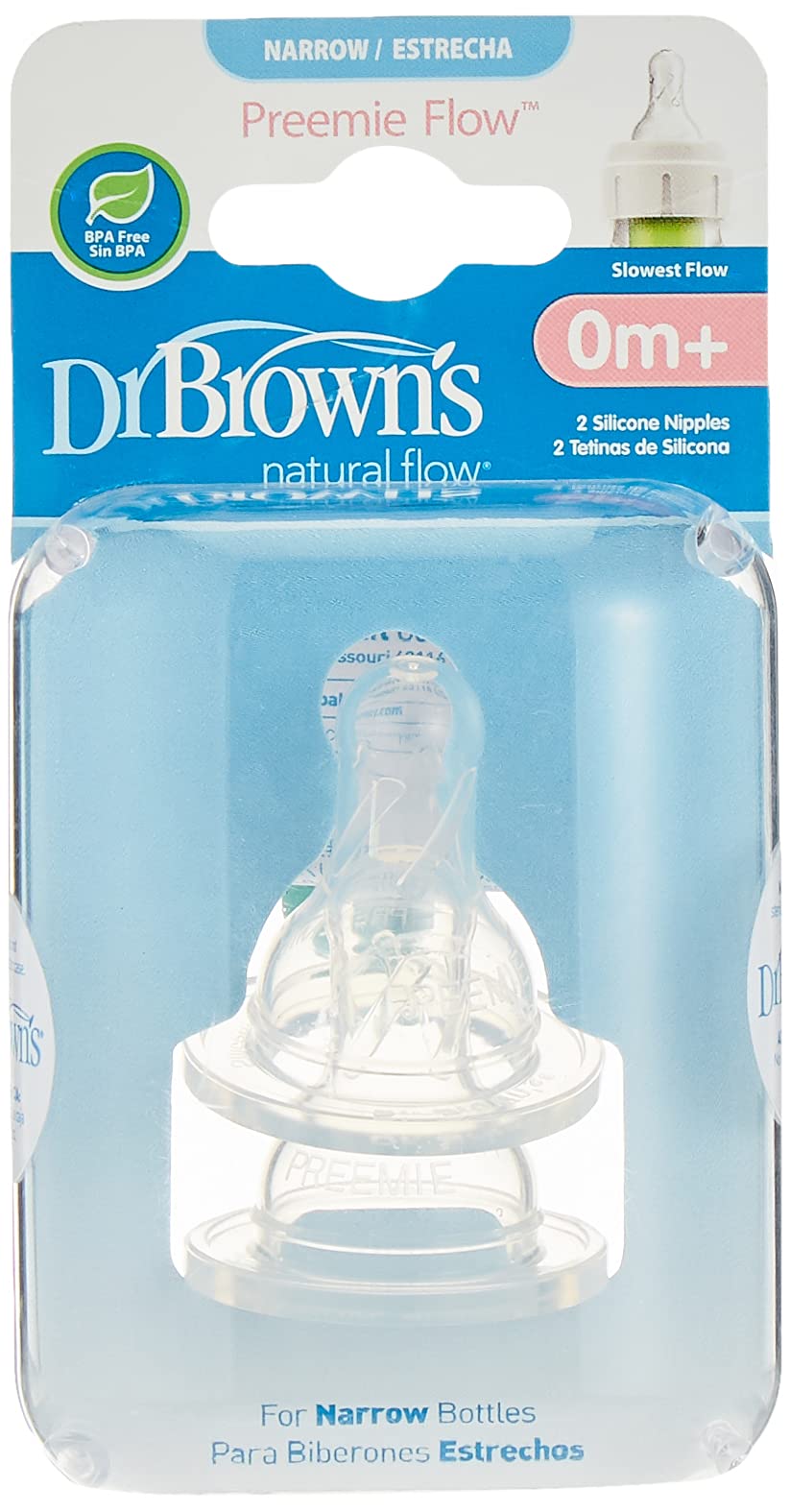 Tetina Estándar Dr. Brown's Options+ Prematuro