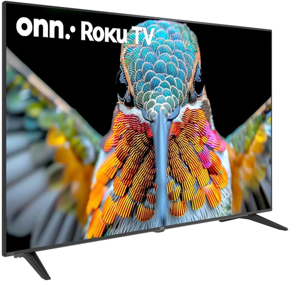 Televisión LED 4K 2160P UHD ONN Serie 4 HDR Compatible con Alexa y Google Assistant Reacondicionado