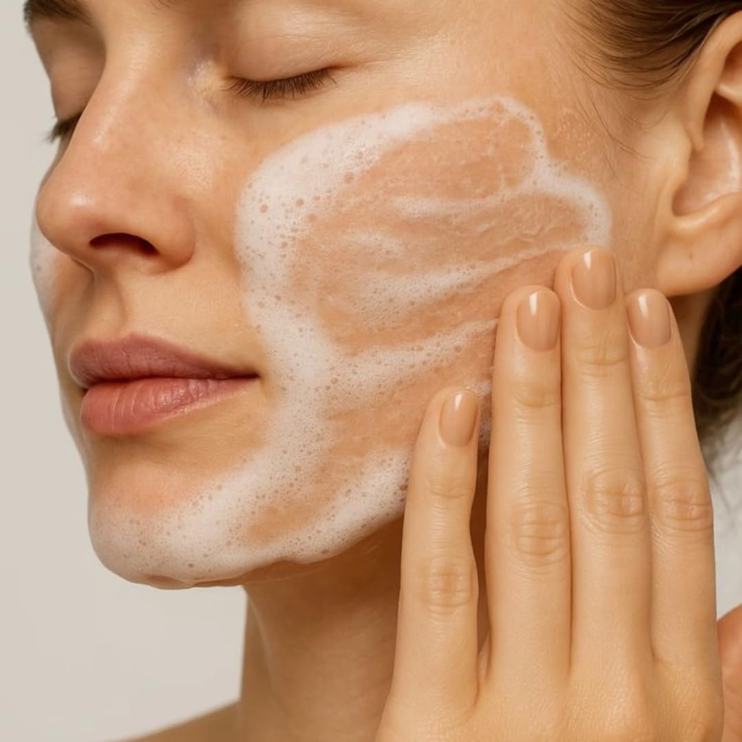 Dermagius Compose Sabonete Mousse Facial (150ml) – Limpiador Facial en Espuma Suave e Hidratante con Aloe Vera y Té Verde | Elimina Impurezas y Exceso de Grasa | Todo Tipo de Piel, Incluso Sensible