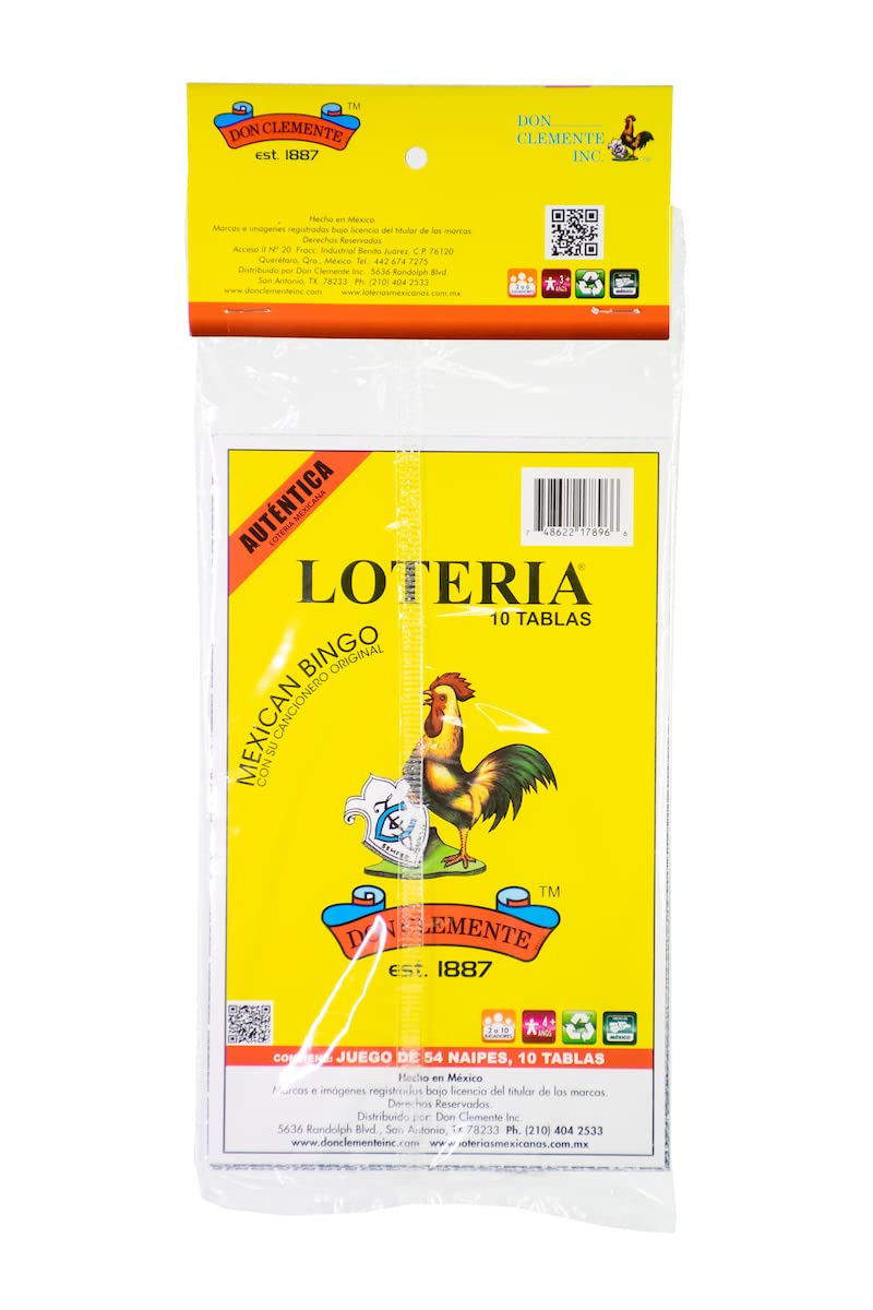 Autentica - Loteria - 10 Tablas by Gallo de Don Clemente