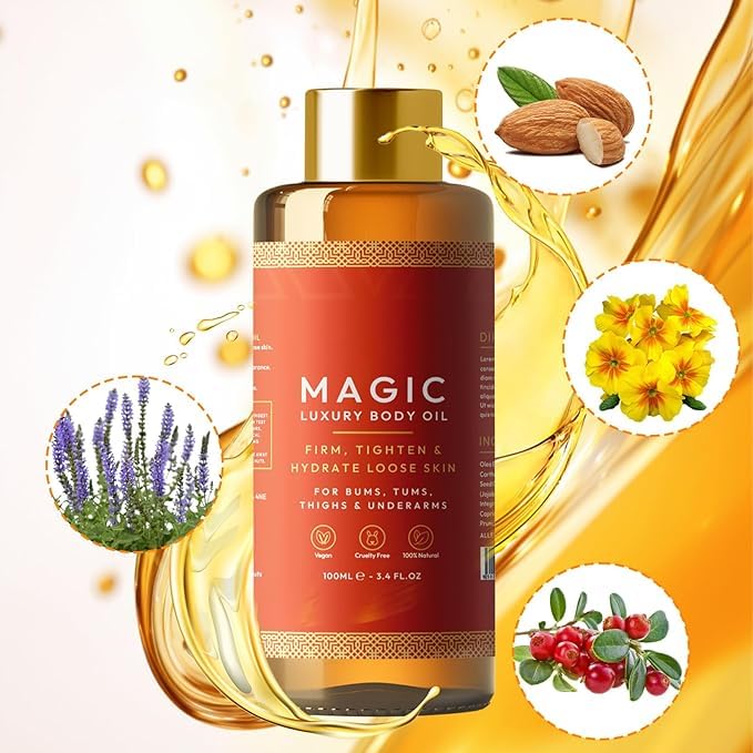 Pack de Aceites Corporales Reafirmantes con Colágeno para una Piel Firme y Hidratada de 3 Unidades