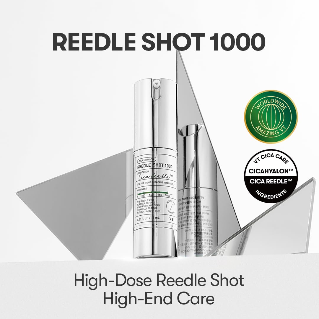 VT COSMETICS Cica Reedle Shot 1000 Esencia 0.5Fl Oz (15Ml)